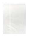 sacs plats kraft blanc 15,5 x 22,5 cm